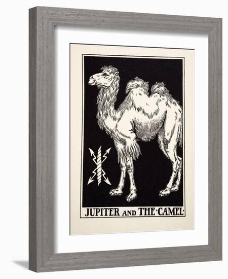 Jupiter and the Camel, from A Hundred Fables of Aesop, Pub.1903 (Engraving)-Percy James Billinghurst-Framed Giclee Print