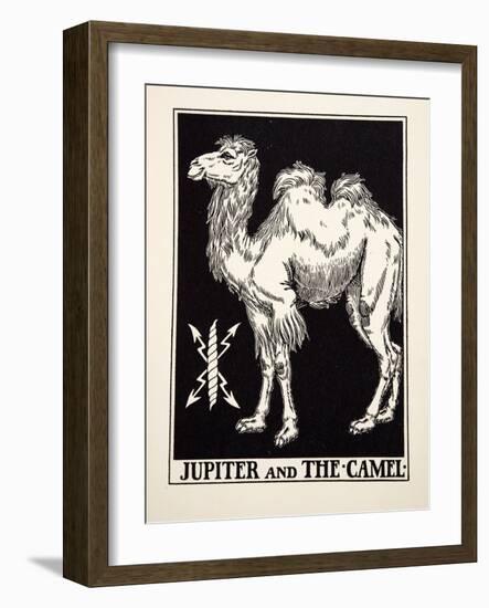 Jupiter and the Camel, from A Hundred Fables of Aesop, Pub.1903 (Engraving)-Percy James Billinghurst-Framed Giclee Print