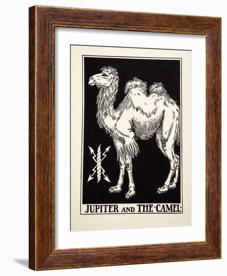 Jupiter and the Camel, from A Hundred Fables of Aesop, Pub.1903 (Engraving)-Percy James Billinghurst-Framed Giclee Print