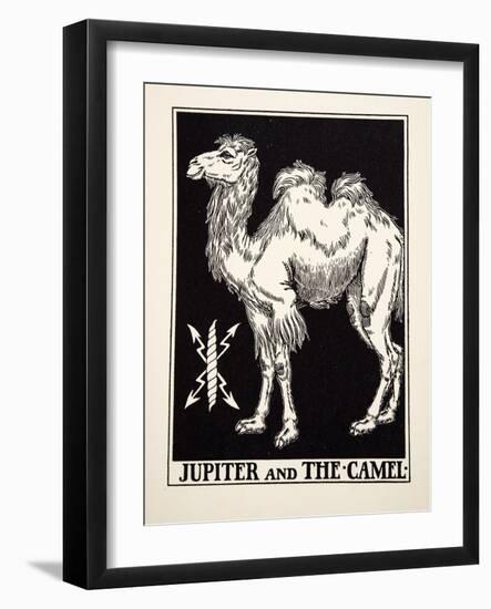 Jupiter and the Camel, from A Hundred Fables of Aesop, Pub.1903 (Engraving)-Percy James Billinghurst-Framed Giclee Print