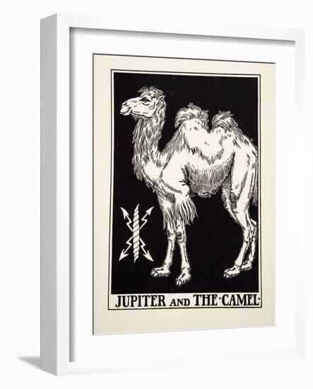 Jupiter and the Camel, from A Hundred Fables of Aesop, Pub.1903 (Engraving)-Percy James Billinghurst-Framed Giclee Print