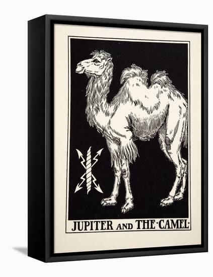 Jupiter and the Camel, from A Hundred Fables of Aesop, Pub.1903 (Engraving)-Percy James Billinghurst-Framed Premier Image Canvas