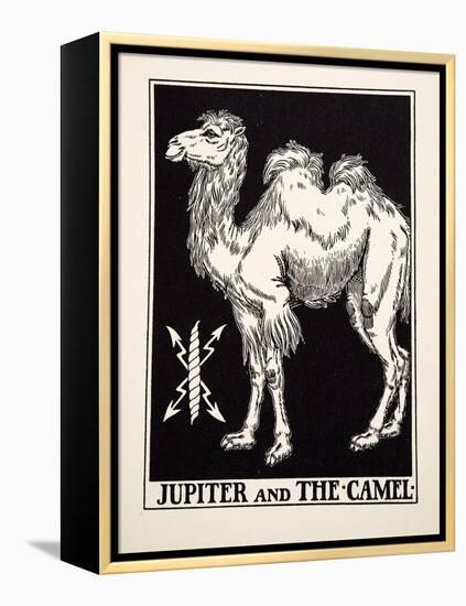 Jupiter and the Camel, from A Hundred Fables of Aesop, Pub.1903 (Engraving)-Percy James Billinghurst-Framed Premier Image Canvas