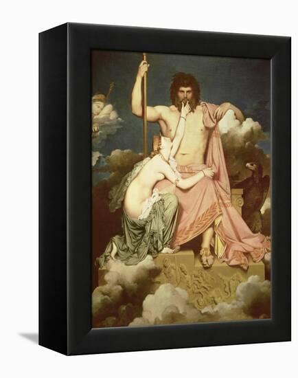 Jupiter and Thetis, 1811-Jean-Auguste-Dominique Ingres-Framed Premier Image Canvas