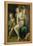 Jupiter, Antiope and Cupid-Johann or Hans von Aachen-Framed Premier Image Canvas