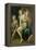 Jupiter, Antiope and Cupid-Johann or Hans von Aachen-Framed Premier Image Canvas