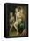 Jupiter, Antiope and Cupid-Johann or Hans von Aachen-Framed Premier Image Canvas