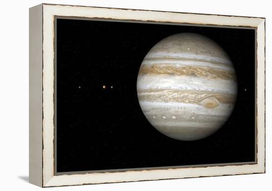 Jupiter, Artwork-Detlev Van Ravenswaay-Framed Premier Image Canvas