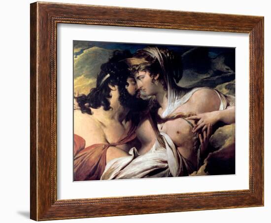 Jupiter Beguiled by Juno, 18th-Early 19th Century-James Barry-Framed Giclee Print