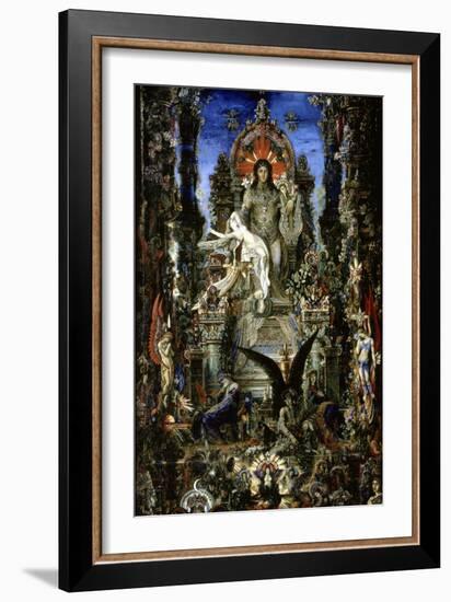 Jupiter et Semele-Gustave Moreau-Framed Giclee Print