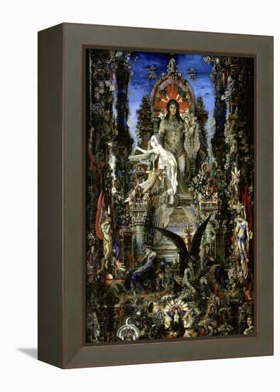 Jupiter et Semele-Gustave Moreau-Framed Premier Image Canvas