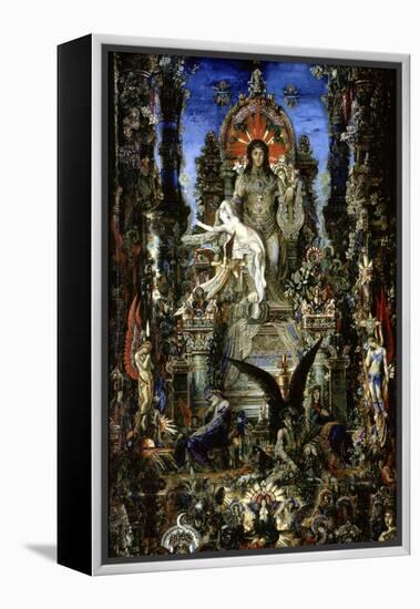 Jupiter et Semele-Gustave Moreau-Framed Premier Image Canvas