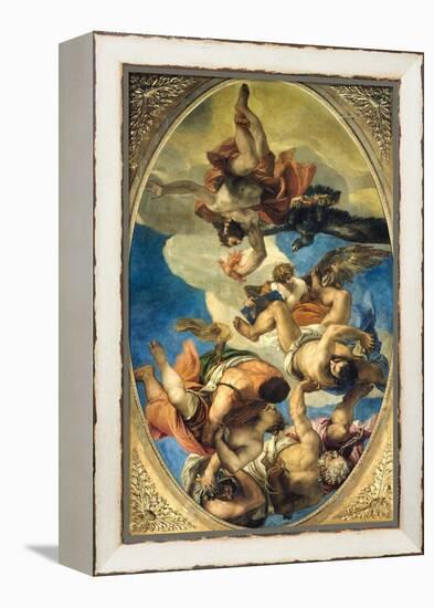 Jupiter Expelling the Vices-Paolo Veronese-Framed Premier Image Canvas