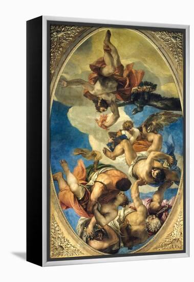 Jupiter Expelling the Vices-Paolo Veronese-Framed Premier Image Canvas