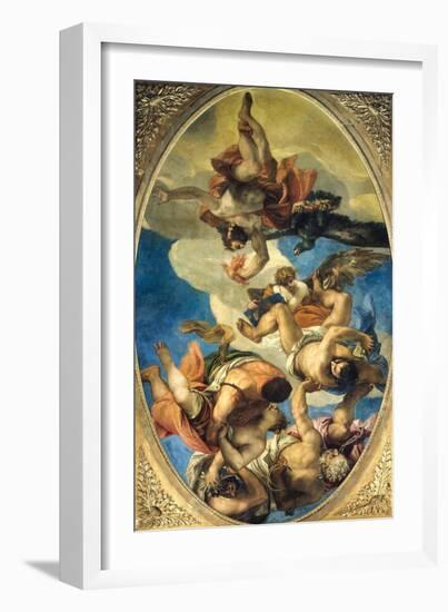 Jupiter Expelling the Vices-Paolo Veronese-Framed Giclee Print