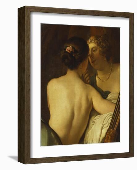 Jupiter in the Guise of Diana Seducing Callisto-Gerrit van Honthorst-Framed Giclee Print