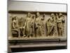 Jupiter, Pluto, Persephone, Neptune, Amphitrite, Marble Roman Imperial Era Relief (c.490-30 BC)-null-Mounted Photographic Print