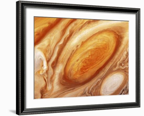 Jupiter's Great Red Spot-null-Framed Photographic Print