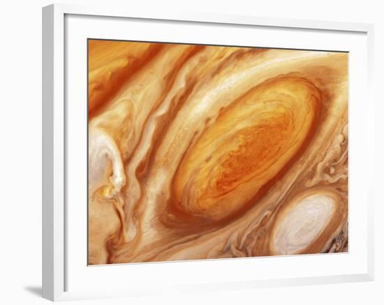 Jupiter's Great Red Spot-null-Framed Photographic Print