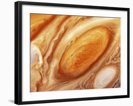 Jupiter's Great Red Spot-null-Framed Photographic Print