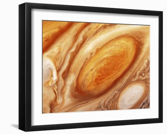 Jupiter's Great Red Spot-null-Framed Photographic Print