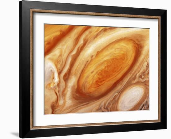 Jupiter's Great Red Spot-null-Framed Photographic Print