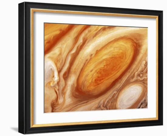 Jupiter's Great Red Spot-null-Framed Photographic Print