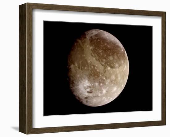 Jupiter's Moon Ganymede-null-Framed Photographic Print