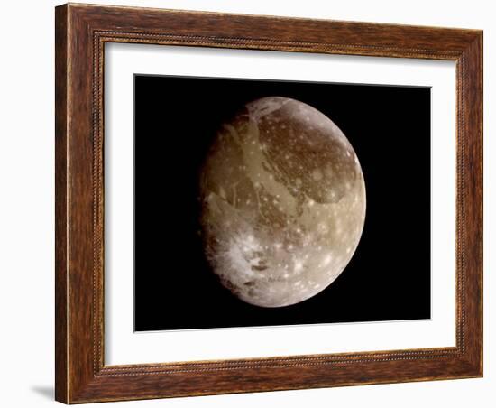 Jupiter's Moon Ganymede-null-Framed Photographic Print