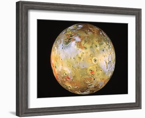 Jupiter's Moon Io Seen by Galileo-null-Framed Photographic Print