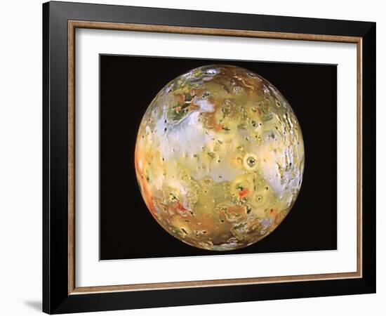 Jupiter's Moon Io Seen by Galileo-null-Framed Photographic Print