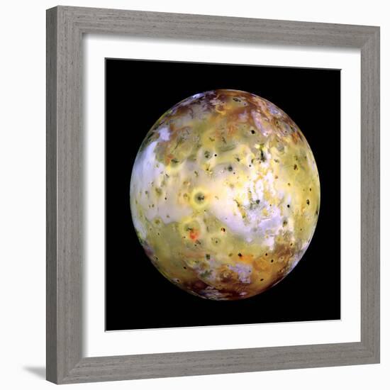 Jupiter's Moon Lo-Stocktrek Images-Framed Photographic Print