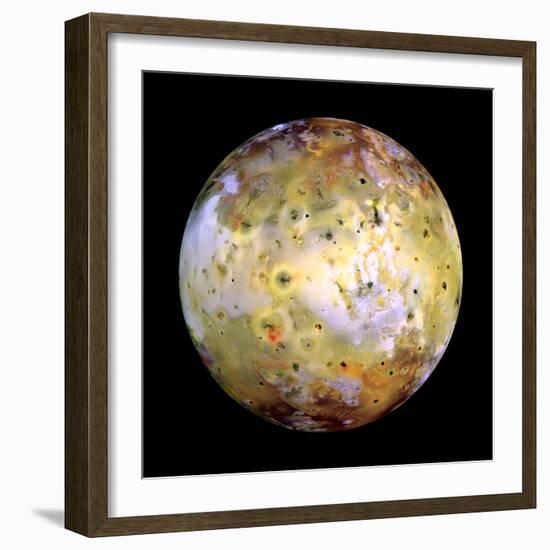 Jupiter's Moon Lo-Stocktrek Images-Framed Photographic Print