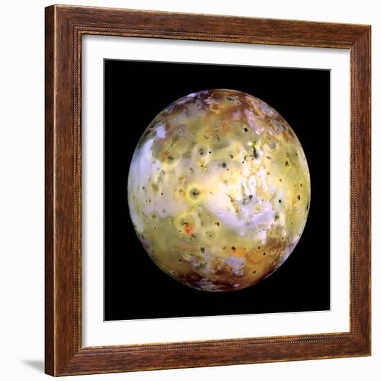 Jupiter's Moon Lo-Stocktrek Images-Framed Photographic Print