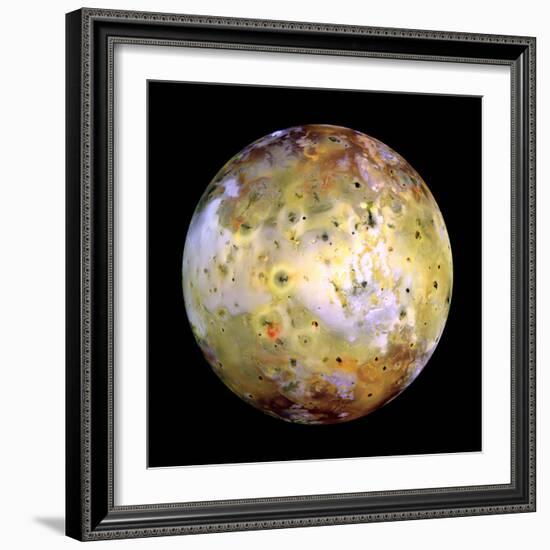 Jupiter's Moon Lo-Stocktrek Images-Framed Photographic Print