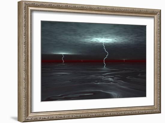 Jupiter's Surface, Artwork-Walter Myers-Framed Photographic Print