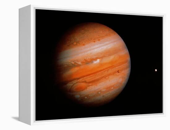 Jupiter & Two Moons-null-Framed Premier Image Canvas