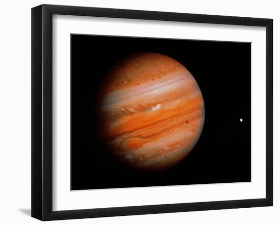 Jupiter & Two Moons-null-Framed Photographic Print