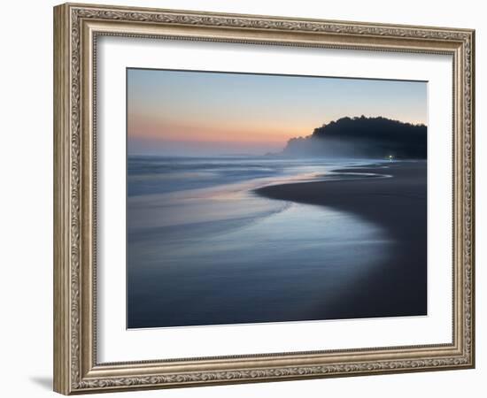 Juquehy Beach at Sunrise-Alex Saberi-Framed Photographic Print