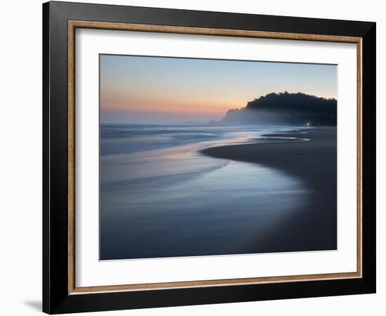 Juquehy Beach at Sunrise-Alex Saberi-Framed Photographic Print