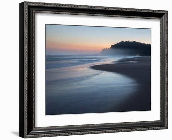 Juquehy Beach at Sunrise-Alex Saberi-Framed Photographic Print