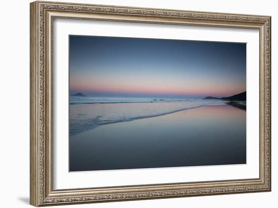 Juquehy Beach at Sunrise-Alex Saberi-Framed Photographic Print