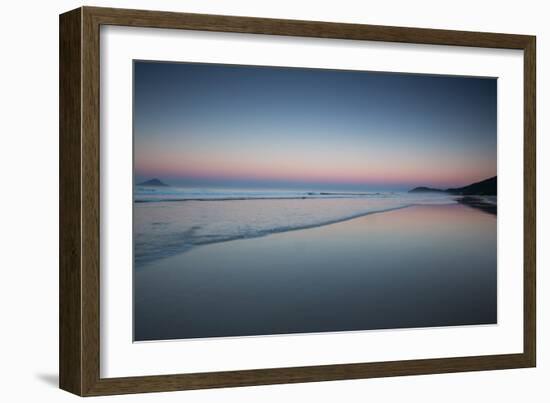 Juquehy Beach at Sunrise-Alex Saberi-Framed Photographic Print