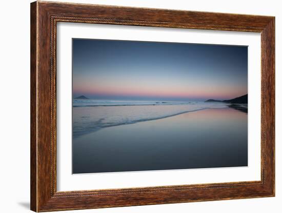 Juquehy Beach at Sunrise-Alex Saberi-Framed Photographic Print