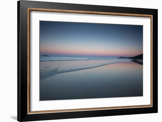 Juquehy Beach at Sunrise-Alex Saberi-Framed Photographic Print