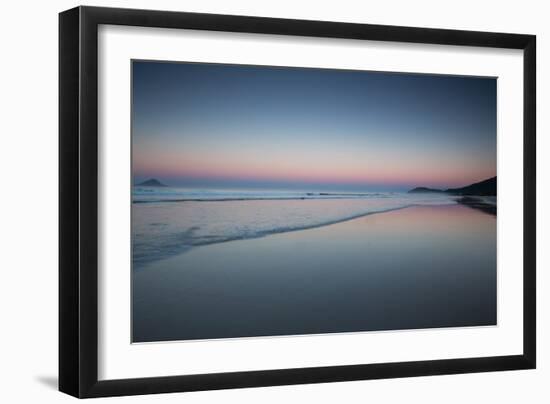 Juquehy Beach at Sunrise-Alex Saberi-Framed Photographic Print