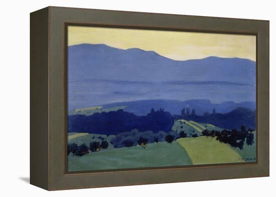 Jura Mountains landscape near Romanel. 1901-Felix Vallotton-Framed Premier Image Canvas