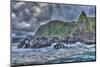 Jurassic Rock, Rugged Coastline of North East Shoreline of Maui, Hawaii-Stuart Westmorland-Mounted Photographic Print