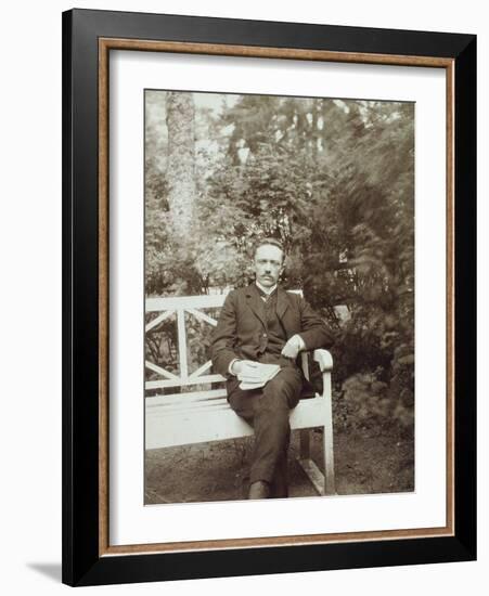 Jurgis Baltrusaitis, Lithuanian Poet, Early 20th Century-null-Framed Giclee Print