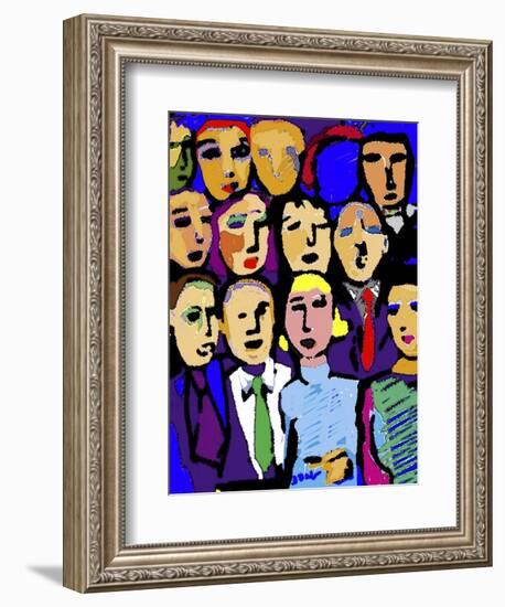 Jury Panel-Diana Ong-Framed Giclee Print